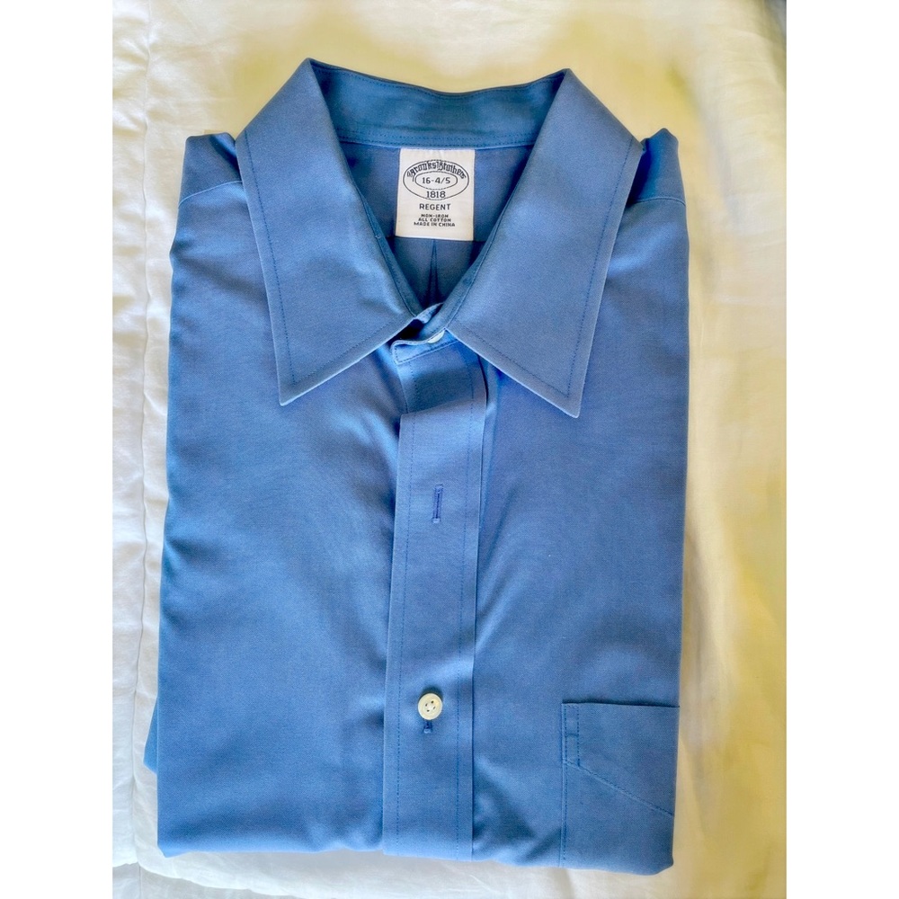 Brooks Brothers Cornflower Blue Regent Shirt